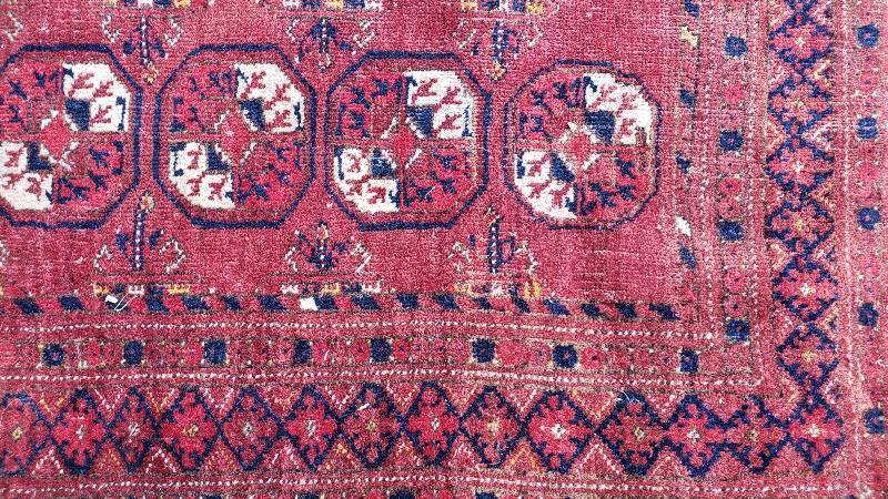 Antique Afghan Hand Tied Rug - $4950 Appraisal