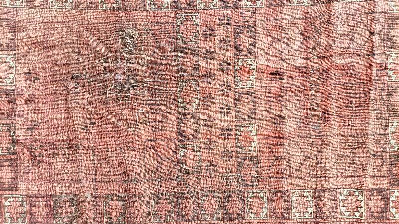 Antique Afghan () Hand Tied Rug
