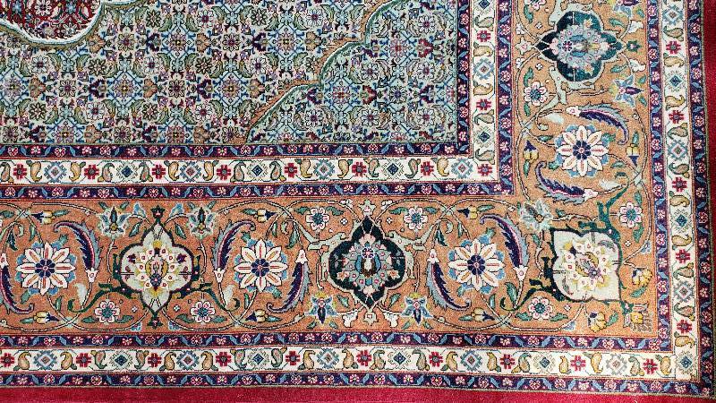 Tabriz Oversized 10 x 13 Hand Tied Rug - $21,500 Appraisal