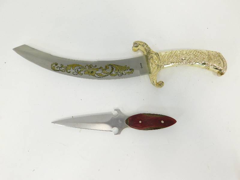 lot 43 image: One Saber Sword And One Dagger