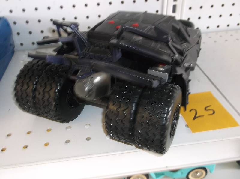Transformer style car believed to be Batman