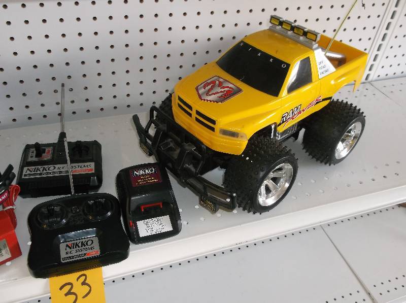 Monster trucks radio-controlled