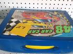 Matchbox and Hotwheels carrying case with cars