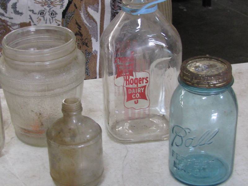 lot 2 image: Bottles & Jars