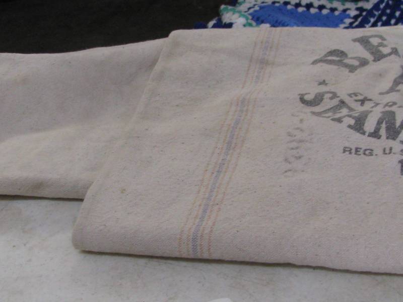 lot 27 image: Cloth Feed Bags