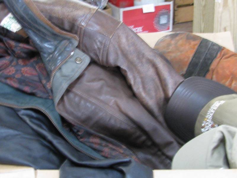 lot 46 image: Leather Jackets