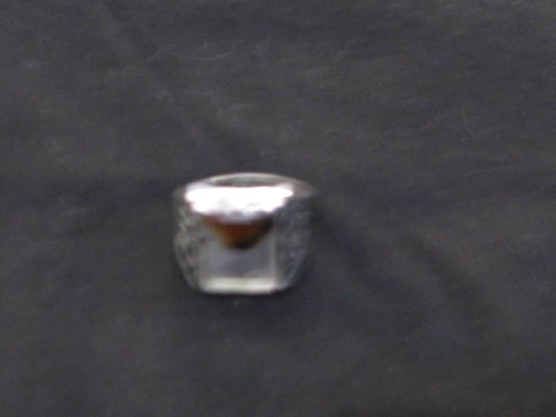 lot 65 image: SterlingAgate Ring