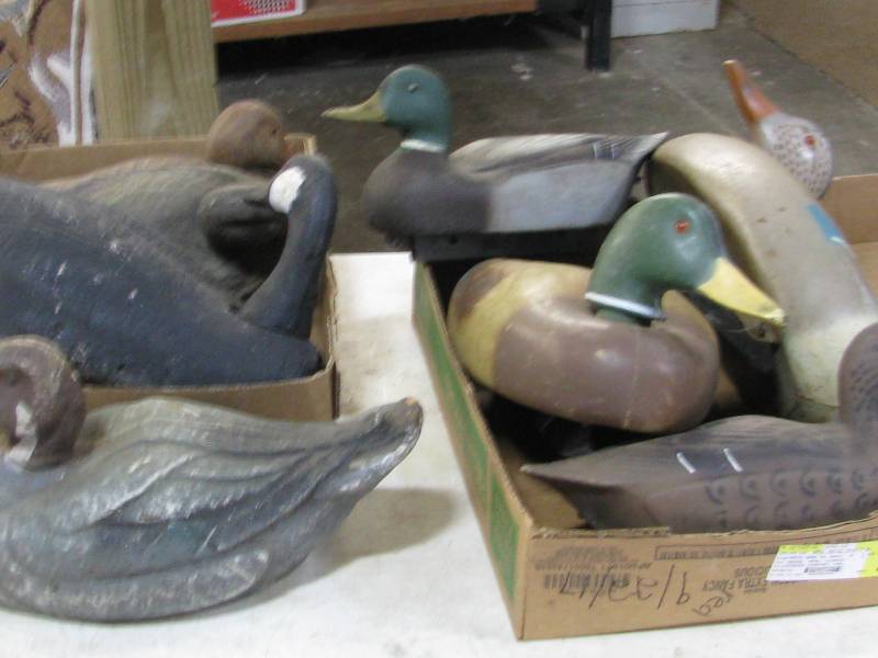 lot 89 image: Duck Decoys