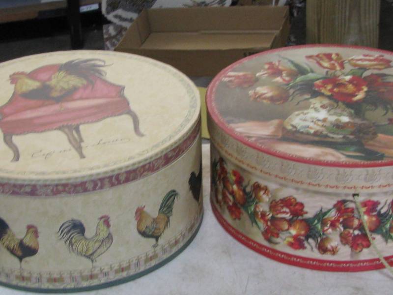 lot 96 image: Storage Boxes
