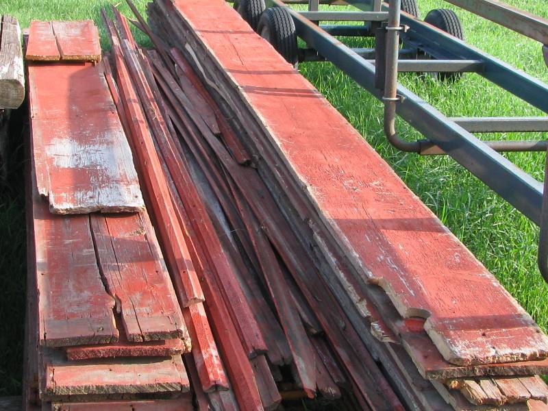 lot 99 image: Reclaimed Barn Wood