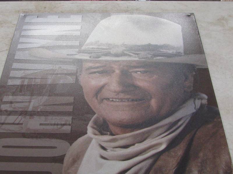 lot 119 image: John Wayne Sign
