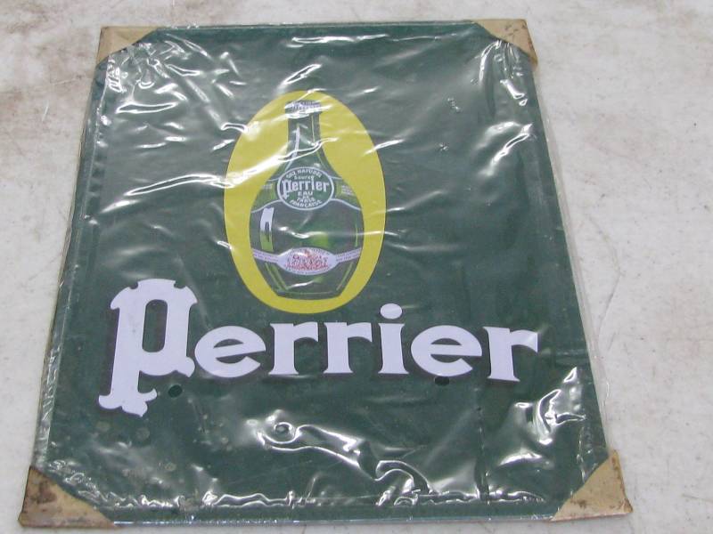 lot 131 image: Perrier Sign