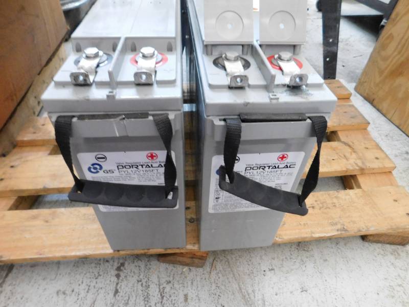 lot 35 image: Two GS Ply 12V 185FT Batteries