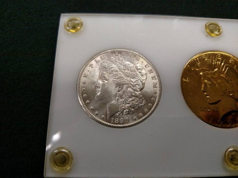 lot 4 image: Three Silver Dollar Set, Including ...