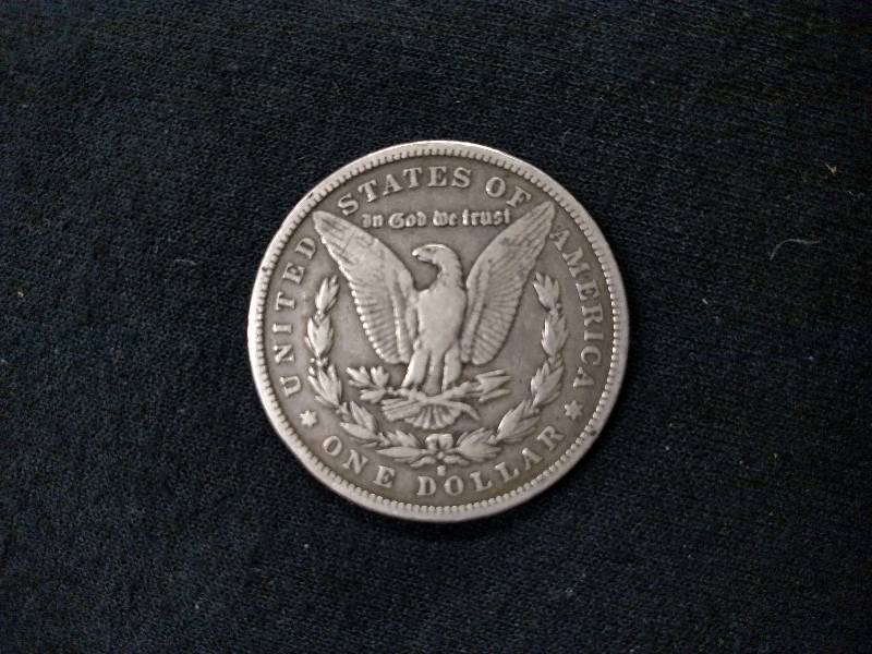 lot 17 image: 1892 S Morgan Silver Dollar...