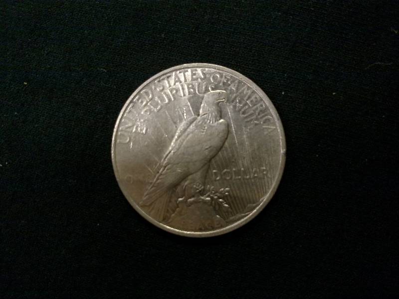 lot 22 image: 1922 Peace Silver Dollar...