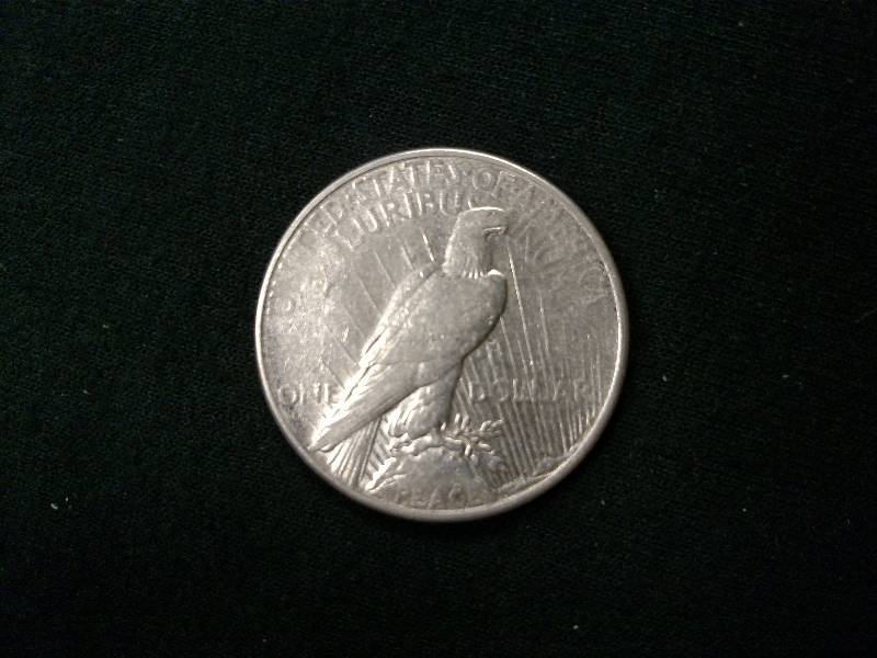 lot 25 image: 1926 S Peace Silver Dollar...