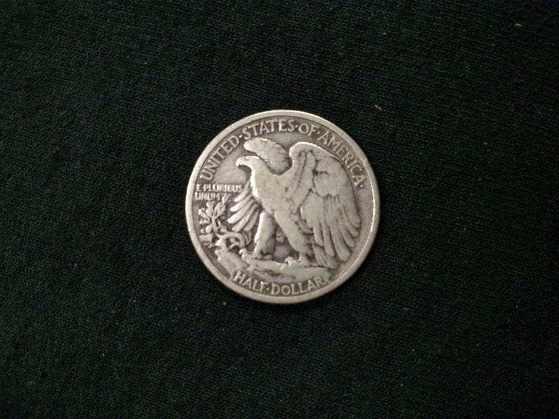 lot 26 image: 1936 Walking Liberty Silver Half Do...