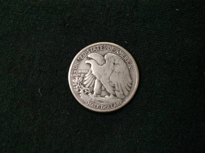 lot 30 image: 1942 Walking Liberty Silver Half Do...