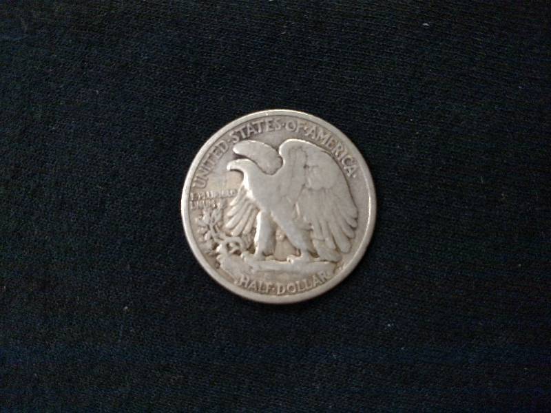 lot 33 image: 1943 S Walking Liberty Silver Half ...