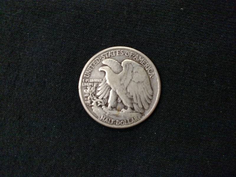 lot 37 image: 1946 Walking Liberty Silver Half Do...