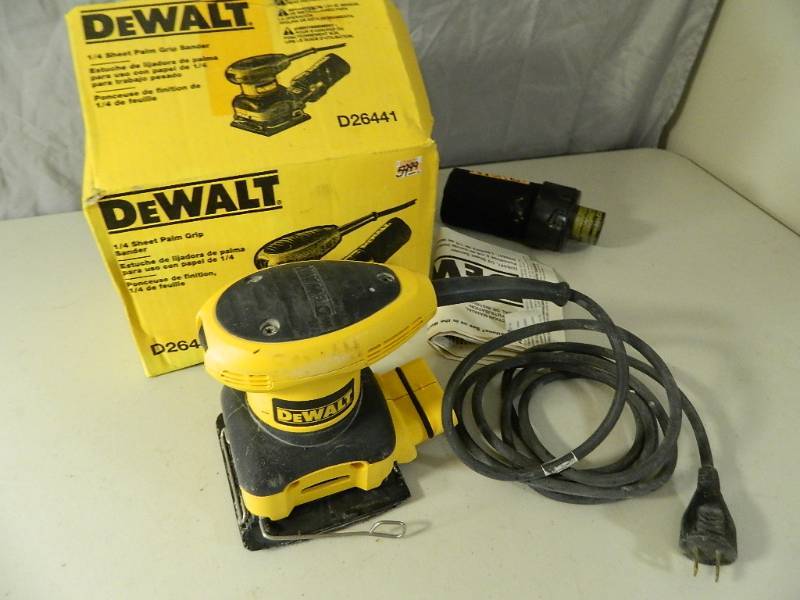 lot 58 image: Dewalt 14 Sheet Sander