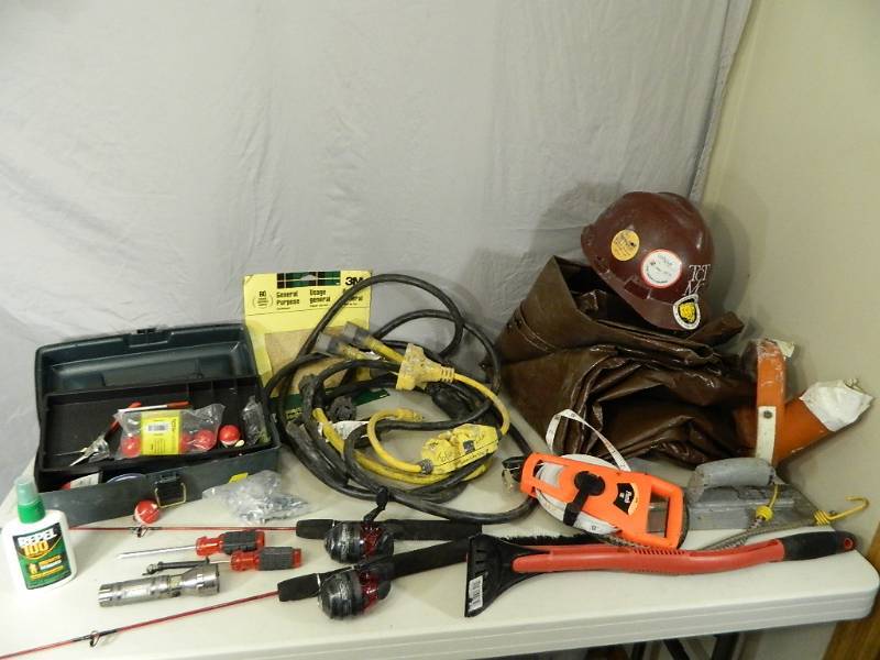 lot 64 image: Fishing, Tools, Building Supplies
