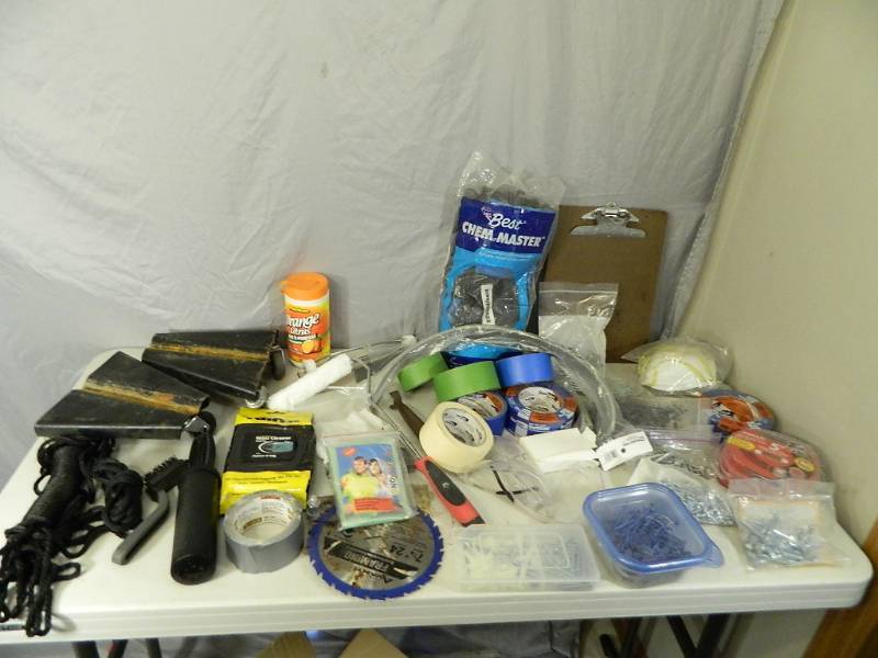 lot 84 image: Tools, Hardware, Shop Supplies