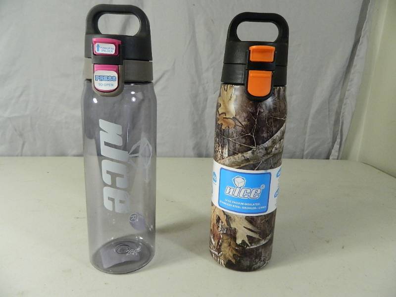 lot 113 image: 2 New nICE GrowlersBottles