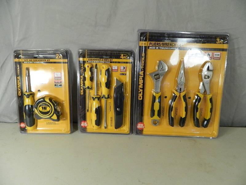 lot 126 image: 3 New Olympia Tool Sets