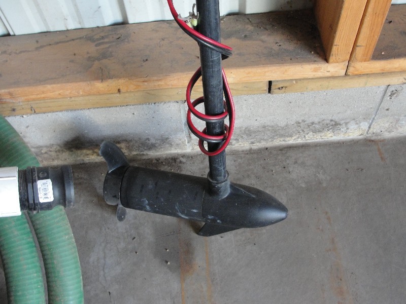 lot 7 image: MINN.KOTA ENDURA C2 TRANSOM MOUNT TROLLING MOTOR