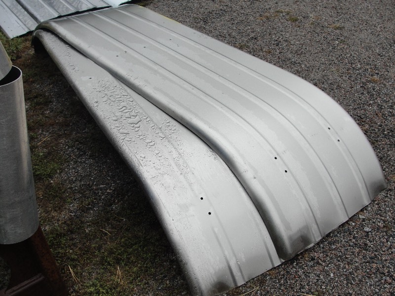 2-   APPROX.  9 FT. STAINLESS STEEL FENDERS
