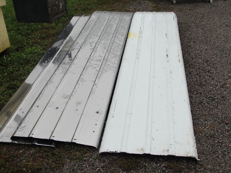 3-   APPROX.  11 FT. STAINLESS STEEL FENDERS