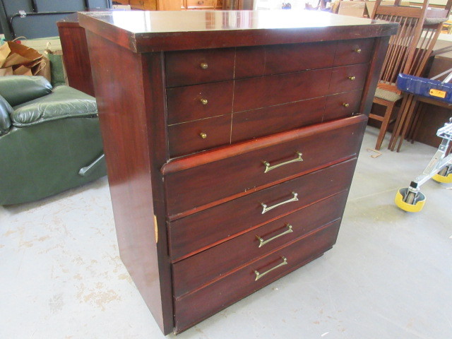 lot 306 image: TALLBOY DRESSER