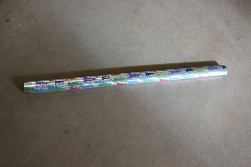 lot 157 image: 48 Rolls Holiday Mylar Gift Wrap with Tree Design