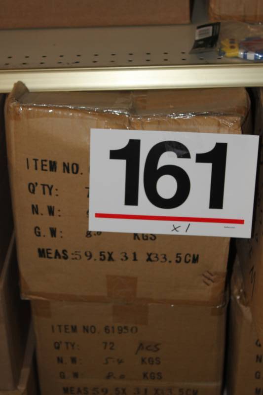 lot 161 image: 72 Pacific Rim Assorted Casino Ornaments in Retail Packaging