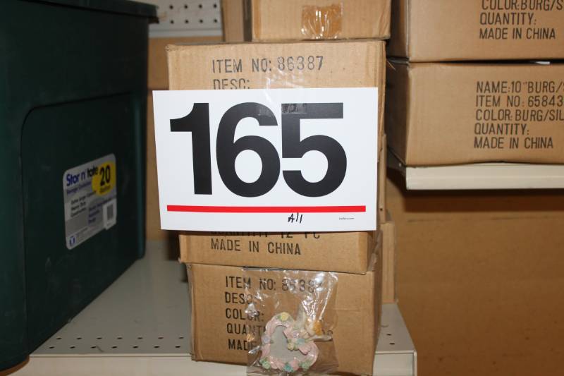 lot 165 image: 132 Pacific Rim Angel Photo Frame Ornaments in Retail Packaging