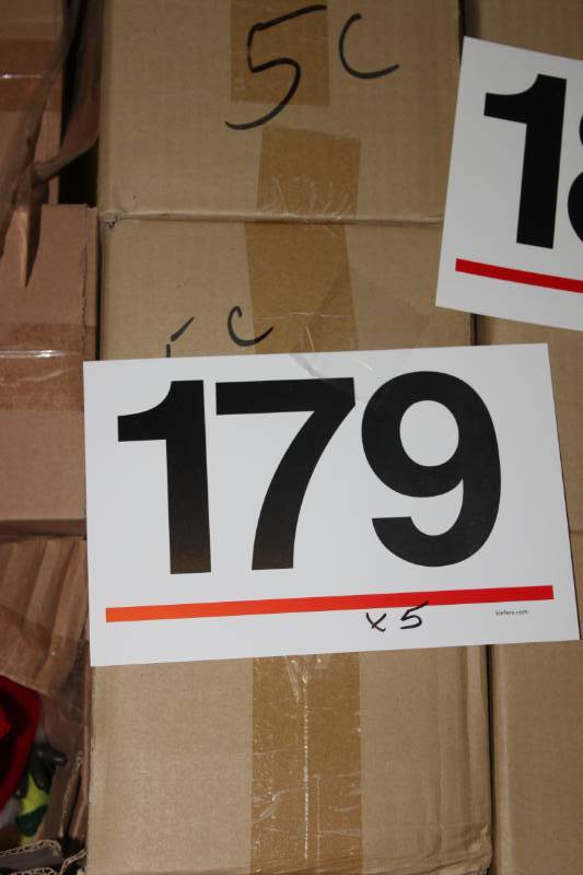lot 179 image: 30 Pacific Rim Wooden Western Ornament Packs in Retail Packaging