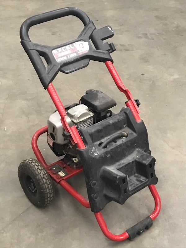 lot 13 image: Excell Pressure Washer Cart With Ho...
