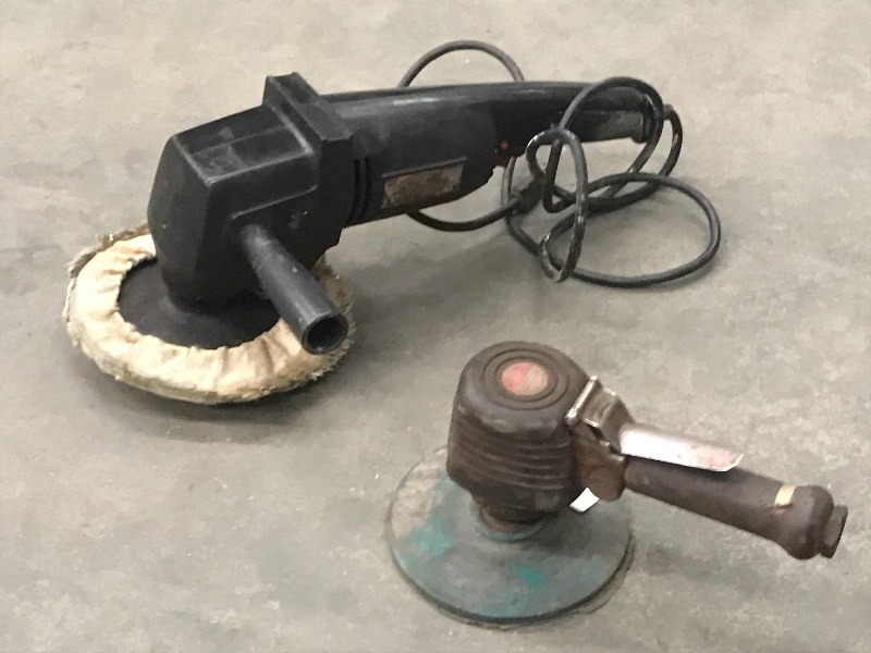 lot 28 image: Lot Of (1) Pneumatic Sander & (1) 7...