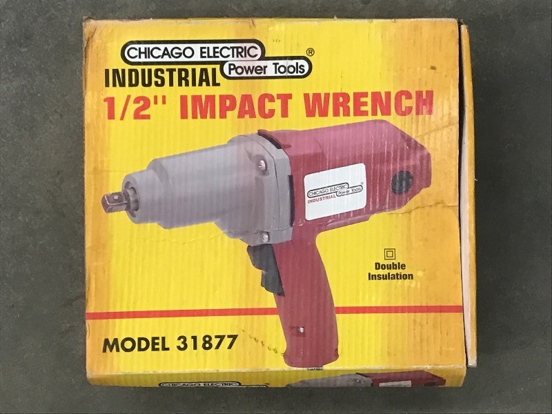 lot 31 image: Chicago 12 Electric Impact Wrench...