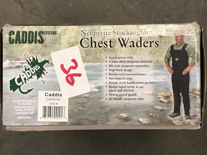 lot 36 image: Unused Caddis Meds Size-Medium Neop...
