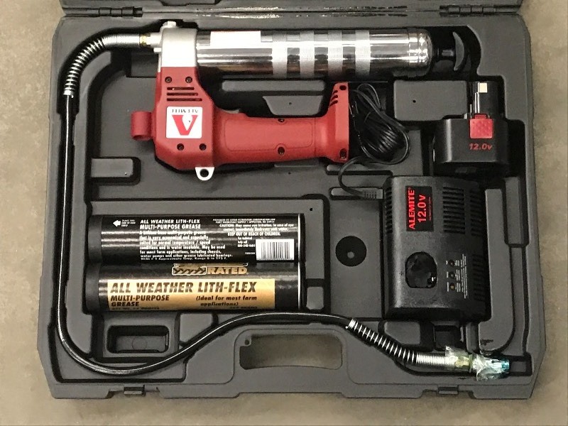 lot 38 image: Alemite 12Volt Cordless Grease Gun ...