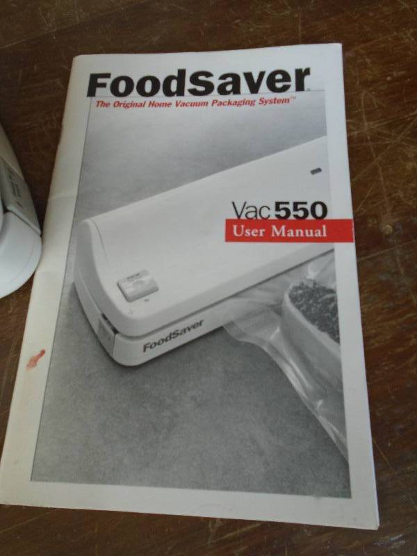 FoodSaver Vac 550