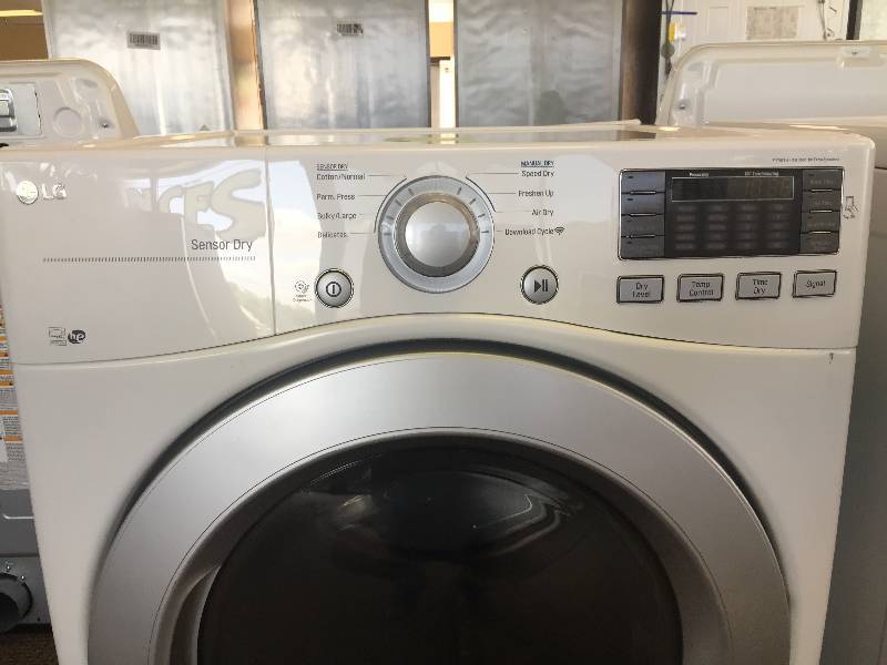 NEW SCRATCH & DENT LG, 7.4 cu. ft. Electric Dryer in White-- Model# DLE3170W