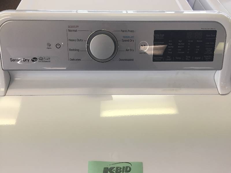 NEW SCRATCH & DENT LG, 7.3 cu. ft. Smart Electric Dryer in White--Model# DLE7200WE
