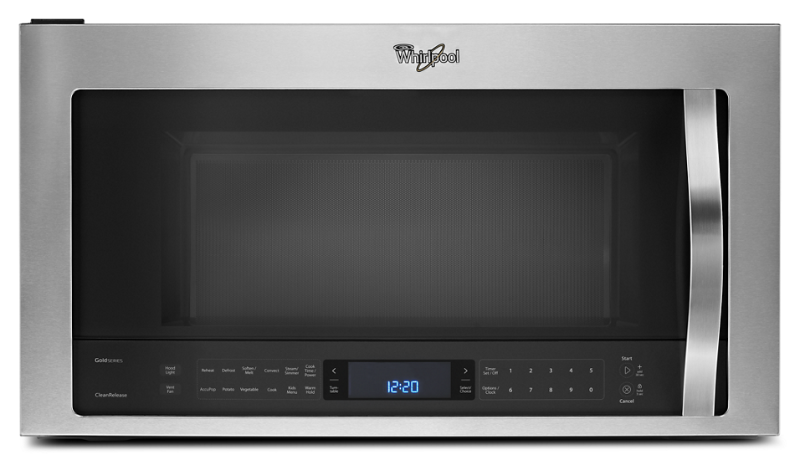 lot 285 image: Whirlpool WMH76719CS OTR Microwave, Retail $589.00