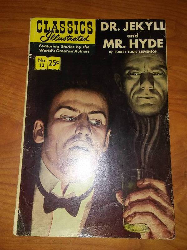 Classics Illustrated dr. Jekyll and Mr. Hyde No. 17