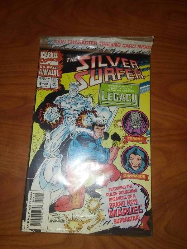 the Silver Surfer annual 6th 1993 new in wrapper mint