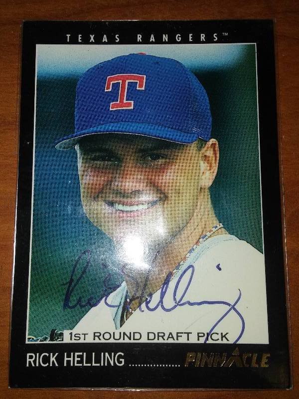 Rick Helling autographed card